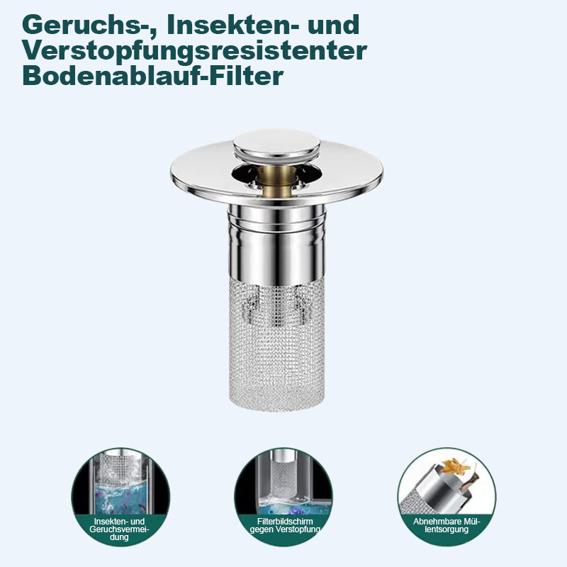 🔥Letzter Tag der Aktion 49 % Rabatt🔥Pop-up-Abflussfilter für Waschbecken----🛀Beseitigt Gerüche und verhindert Verstopfungen