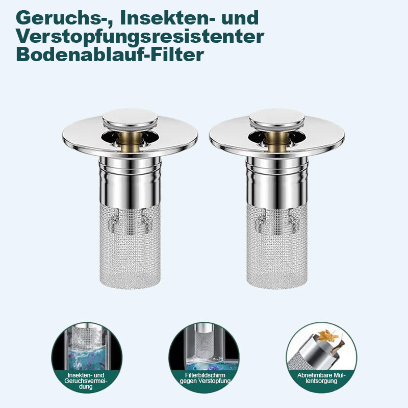 🔥Letzter Tag der Aktion 49 % Rabatt🔥Pop-up-Abflussfilter für Waschbecken----🛀Beseitigt Gerüche und verhindert Verstopfungen
